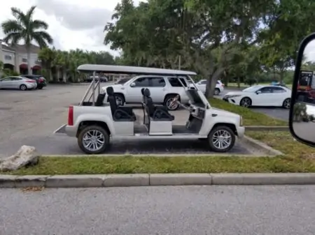 Cadillac Custom Golf Cart by Hatfield ATV Rental & Repair